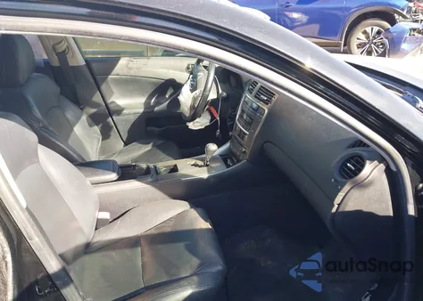 2008 Lexus Is 250 z USA, uszkodzony, nr VIN JTHBK262985080693